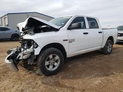 Salvage cars for sale from Copart Amarillo, TX: 2019 Dodge RAM 1500 Classic Tradesman