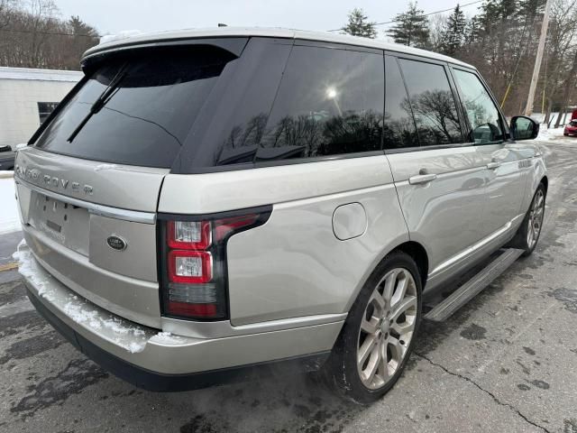 2016 Land Rover Range Rover Supercharged