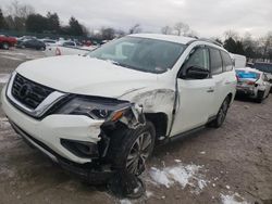 Nissan Pathfinder salvage cars for sale: 2019 Nissan Pathfinder S