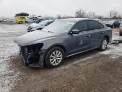 Salvage cars for sale at London, ON auction: 2013 Volkswagen Passat S