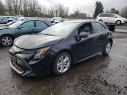 Toyota Corolla salvage cars for sale: 2021 Toyota Corolla SE