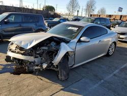 Salvage cars for sale at Wilmington, CA auction: 2015 Infiniti Q60 Journey