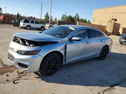 Chevrolet Malibu LT salvage cars for sale: 2017 Chevrolet Malibu LT