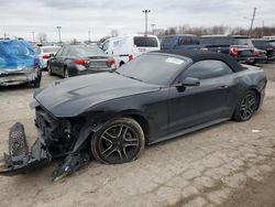 Salvage cars for sale from Copart Indianapolis, IN: 2018 Ford Mustang