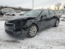 Salvage cars for sale at York Haven, PA auction: 2016 KIA Optima LX