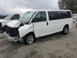 Chevrolet salvage cars for sale: 2016 Chevrolet Express G2500 LT