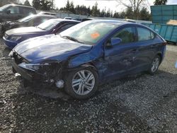 Salvage cars for sale from Copart Graham, WA: 2020 Hyundai Elantra SEL