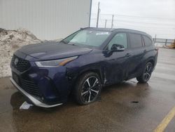 Salvage cars for sale from Copart Nampa, ID: 2021 Toyota Highlander XSE