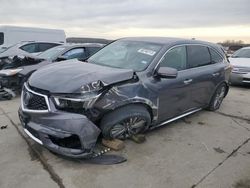 Acura salvage cars for sale: 2017 Acura MDX Technology