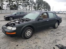 Salvage cars for sale from Copart Loganville, GA: 1996 Nissan Maxima GLE