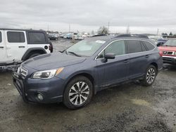 Salvage cars for sale from Copart Eugene, OR: 2017 Subaru Outback 2.5I Limited