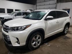 Salvage cars for sale at Ham Lake, MN auction: 2019 Toyota Highlander Limited