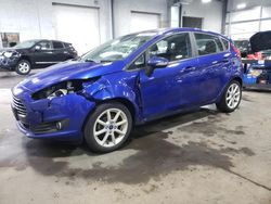 Salvage cars for sale from Copart Ham Lake, MN: 2015 Ford Fiesta SE