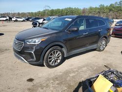 Salvage cars for sale from Copart Greenwell Springs, LA: 2017 Hyundai Santa FE SE