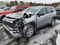 Salvage cars for sale at Exeter, RI auction: 2023 Toyota Rav4 LE
