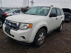 Vehiculos salvage en venta de Copart Elgin, IL: 2010 Ford Escape XLS