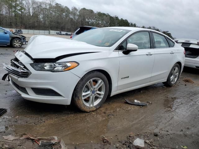 2018 Ford Fusion SE Hybrid