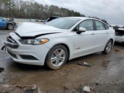 Salvage cars for sale from Copart Austell, GA: 2018 Ford Fusion SE Hybrid
