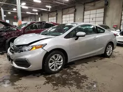 Vehiculos salvage en venta de Copart Blaine, MN: 2015 Honda Civic LX