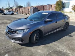 Honda Civic Sport salvage cars for sale: 2020 Honda Civic Sport