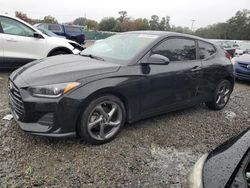 Hyundai Veloster salvage cars for sale: 2019 Hyundai Veloster Base