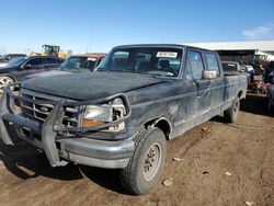 Salvage cars for sale at Brighton, CO auction: 1994 Ford F350