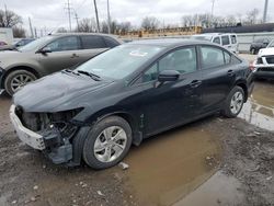 Salvage cars for sale from Copart Columbus, OH: 2014 Honda Civic LX