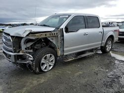 Ford salvage cars for sale: 2016 Ford F150 Supercrew