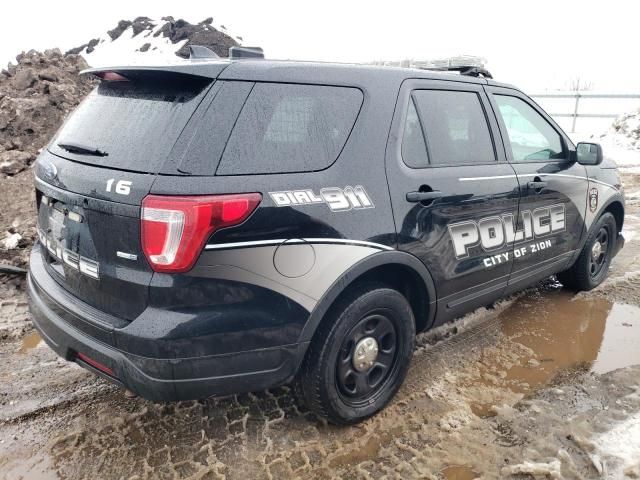 2018 Ford Explorer Police Interceptor