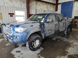 Salvage cars for sale from Copart Helena, MT: 2016 Toyota Tacoma Double Cab