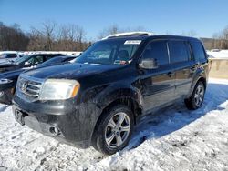 Salvage cars for sale at Marlboro, NY auction: 2013 Honda Pilot Exln