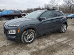 Salvage cars for sale from Copart Ellwood City, PA: 2018 Hyundai Kona SEL