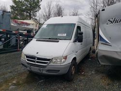 Salvage trucks for sale at Waldorf, MD auction: 2006 Dodge Sprinter 2500