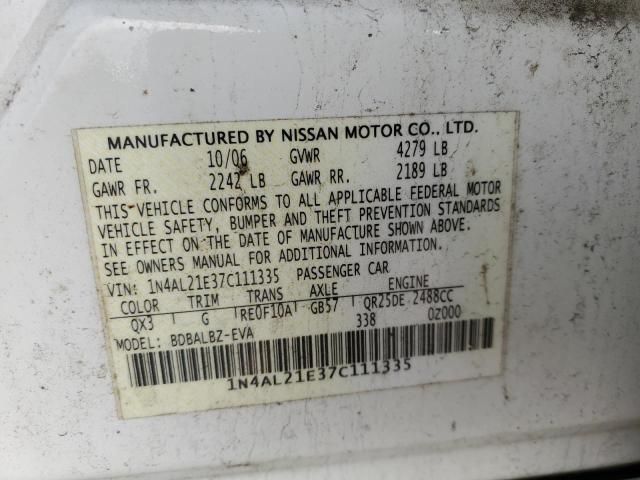 2007 Nissan Altima 2.5