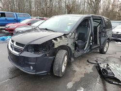 Salvage cars for sale from Copart Glassboro, NJ: 2018 Dodge Grand Caravan SXT