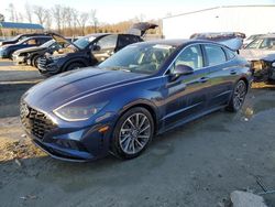 Salvage cars for sale at Spartanburg, SC auction: 2020 Hyundai Sonata Limited