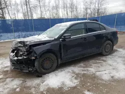 Salvage cars for sale at Moncton, NB auction: 2015 Volkswagen Jetta SEL