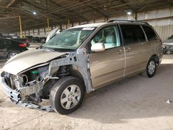 Toyota Sienna XLE salvage cars for sale: 2004 Toyota Sienna XLE