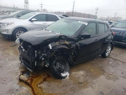 Salvage cars for sale at Chicago Heights, IL auction: 2021 Nissan Kicks S