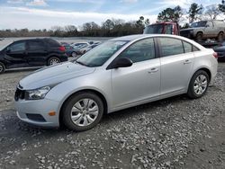 Chevrolet Cruze salvage cars for sale: 2012 Chevrolet Cruze LS