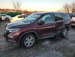 Salvage cars for sale at Baltimore, MD auction: 2018 Honda Pilot LX