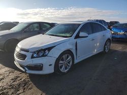 Chevrolet Cruze LTZ salvage cars for sale: 2015 Chevrolet Cruze LTZ