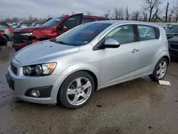 Salvage cars for sale at Bridgeton, MO auction: 2015 Chevrolet Sonic LTZ