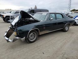Salvage cars for sale at Vallejo, CA auction: 1972 Chevrolet Malibu