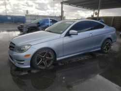 Vehiculos salvage en venta de Copart Anthony, TX: 2013 Mercedes-Benz C 250