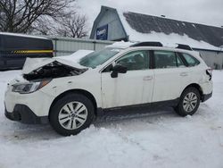 Salvage cars for sale from Copart Davison, MI: 2019 Subaru Outback 2.5I