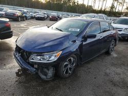 Honda Accord LX salvage cars for sale: 2017 Honda Accord LX