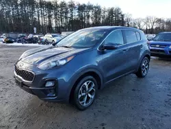 Salvage cars for sale from Copart North Billerica, MA: 2022 KIA Sportage LX