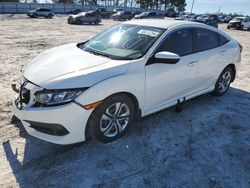 Salvage cars for sale at Loganville, GA auction: 2017 Honda Civic LX
