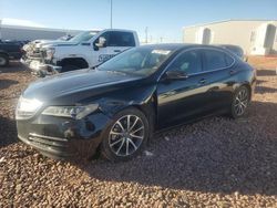 Acura salvage cars for sale: 2015 Acura TLX Tech